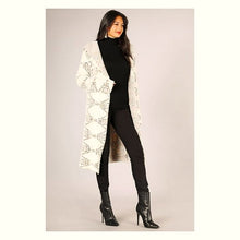 Load image into Gallery viewer, Tribal Hooded Cardigan Sweater