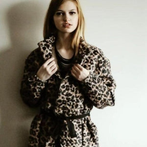 Quilted Leopard Jacket