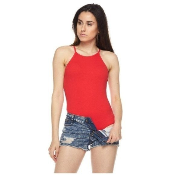 Halter-Neck Bodysuit