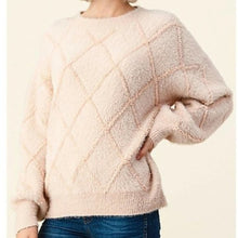 Load image into Gallery viewer, Chunky Diamond Sweater
