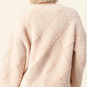 Chunky Diamond Sweater