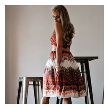 Load image into Gallery viewer, Abstract Skater Dress
