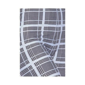 Mint Glen Plaid Brush Printed Capri Leggings