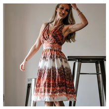 Load image into Gallery viewer, Abstract Skater Dress
