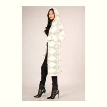 Load image into Gallery viewer, Tribal Hooded Cardigan Sweater
